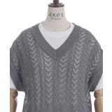 ニットベスト×Tシャツセット | axes femme | 詳細画像22