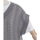 ニットベスト×Tシャツセット | axes femme | 詳細画像27