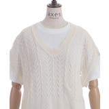ニットベスト×Tシャツセット | axes femme | 詳細画像6