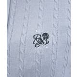 刺繍入り配色襟ニットポロ | axes femme | 詳細画像5