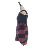 ボーダーオフショルニットプルオーバー | axes femme | 詳細画像10 