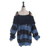 ボーダーオフショルニットプルオーバー | axes femme | 詳細画像23 