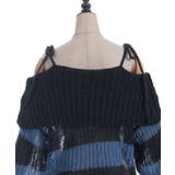 ボーダーオフショルニットプルオーバー | axes femme | 詳細画像28 