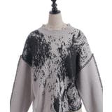 ダメージニットプルオーバー | axes femme | 詳細画像25 