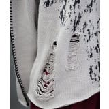 ダメージニットプルオーバー | axes femme | 詳細画像8 