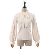 シフォンボウタイ付ニットプルオーバー | axes femme | 詳細画像13