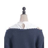 レイヤード風アーガイルニット | axes femme | 詳細画像24 