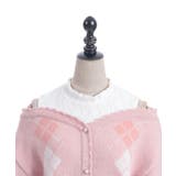 レイヤード風アーガイルニット | axes femme | 詳細画像27 