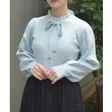 機能付チャームリボンニット | axes femme | 詳細画像1 