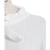 機能付チャームリボンニット | axes femme | 詳細画像19 