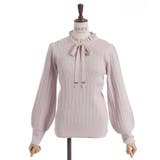 ピンク | 機能付チャームリボンニット | axes femme