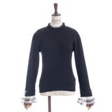 リボン×チュールレースニット | axes femme | 詳細画像11 