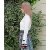 リボン×チュールレースニット | axes femme | 詳細画像2 
