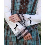 リボン×チュールレースニット | axes femme | 詳細画像5 