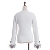 リボン×チュールレースニット | axes femme | 詳細画像8 