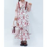 バイカラーフリルローズニット | axes femme | 詳細画像11 