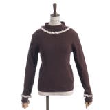 バイカラーフリルローズニット | axes femme | 詳細画像19 