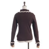 バイカラーフリルローズニット | axes femme | 詳細画像21 