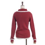 バイカラーフリルローズニット | axes femme | 詳細画像27 