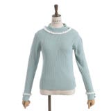 バイカラーフリルローズニット | axes femme | 詳細画像31 