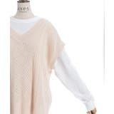 ニットベスト×Tシャツセット | axes femme | 詳細画像21