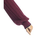 レース×バイカラーニットポロ | axes femme | 詳細画像29 