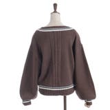 ケーブルチルデンニットプルオーバー | axes femme | 詳細画像21 