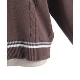 ケーブルチルデンニットプルオーバー | axes femme | 詳細画像23 