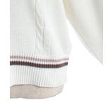 ケーブルチルデンニットプルオーバー | axes femme | 詳細画像6 