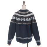 雪柄フェアアイルニット | axes femme | 詳細画像20 