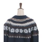 雪柄フェアアイルニット | axes femme | 詳細画像24 