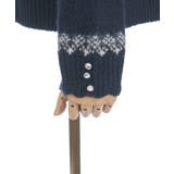 雪柄フェアアイルニット | axes femme | 詳細画像25 