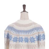 雪柄フェアアイルニット | axes femme | 詳細画像33 