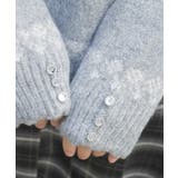 雪柄フェアアイルニット | axes femme | 詳細画像4 