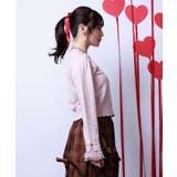 ハート釦バイカラーニットＰＯ | axes femme | 詳細画像2 