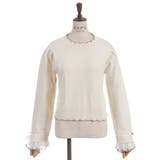 ハート釦バイカラーニットＰＯ | axes femme | 詳細画像23 