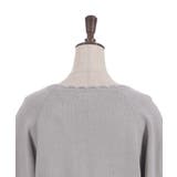 レースアップニットプルオーバー | axes femme | 詳細画像12 