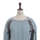 レースアップニットプルオーバー | axes femme | 詳細画像16 