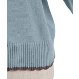 レースアップニットプルオーバー | axes femme | 詳細画像17 