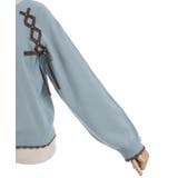 レースアップニットプルオーバー | axes femme | 詳細画像20 