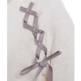 レースアップニットプルオーバー | axes femme | 詳細画像26 