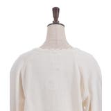 レースアップニットプルオーバー | axes femme | 詳細画像27 