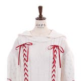 フーディフリルロングニット | axes femme | 詳細画像17