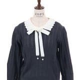 バイカラー襟付きニットプルオーバー | axes femme | 詳細画像20