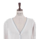 バイカラーラメニットカーデ | axes femme | 詳細画像15 