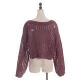 前後２ｗａｙニットカーディガン | axes femme | 詳細画像10 