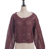 前後２ｗａｙニットカーディガン | axes femme | 詳細画像11 