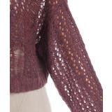 前後２ｗａｙニットカーディガン | axes femme | 詳細画像12 