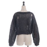 前後２ｗａｙニットカーディガン | axes femme | 詳細画像16 