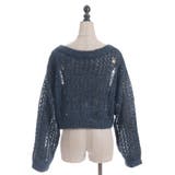 前後２ｗａｙニットカーディガン | axes femme | 詳細画像23 